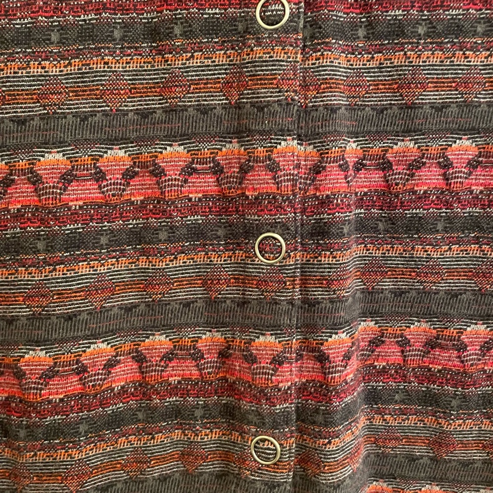 WOOLRICH Plaid Print Button Down 100% Cotton Sweater Jacket - Picture 4 of 10